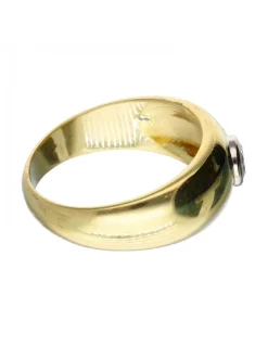 Anillo - Oro amarillo 0.30ct. Redondo Diamante
