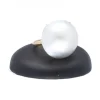 Anillo con perla oro amarillo 18kl