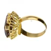 Anillo de oro 18 kl amatista