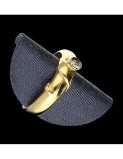 Anillo de oro 18 kl con diamante