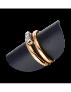 Anillo de oro 18 kl zirconita