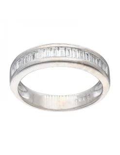 Anillo de Oro amarillo 18K con diseño y Brillantes