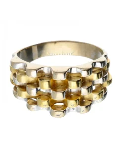 Anillo de Oro amarillo 14K con diseño