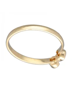 Anillo de Oro amarillo 18K con diseño y Brillantes