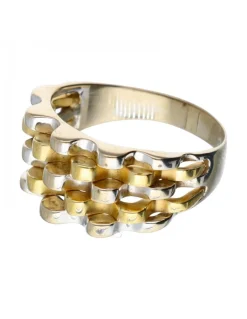Anillo de Oro amarillo 14K con diseño