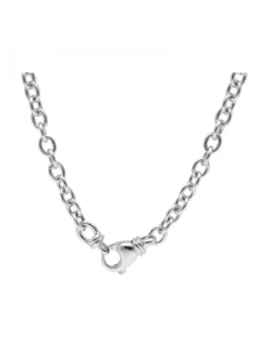 Cadena con brillantes Bulgari oro blanco 18kl