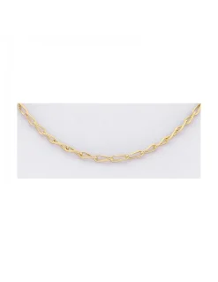 Cadena de oro amarillo 18 K con diseño de eslabones