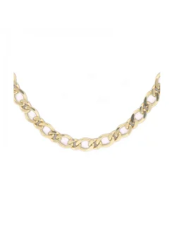 Cadena de Oro amarillo 18 K con diseño de eslabones