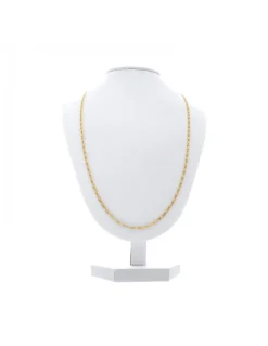 Cadena de oro amarillo 18K con diseño de eslabones