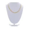 Cadena de Oro amarillo 18K con diseño de tres eslabones