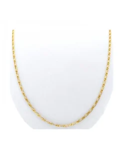 Cadena de oro amarillo 18K con diseño de eslabones