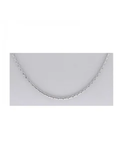 Cadena de oro blanco 18 K con diseño