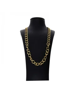 Cadena eslabon oro amarillo 18kl