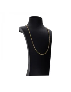 Cadena eslabon oro amarillo 18kl