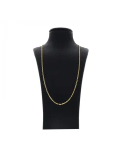 Cadena eslabon oro amarillo 18kl