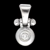 Colgante con brillante oro blanco 18kl
