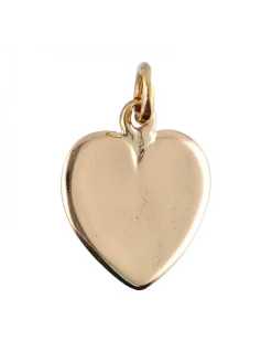Colgante de Oro amarillo 18K con diseño de Corazón