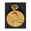 Colgante de oro amarillo 18 K con diseño religioso