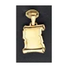 Colgante de oro amarillo 18 K con diseño de pergamino