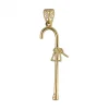 Colgante de Oro amarillo con Diseño Gran Baston
