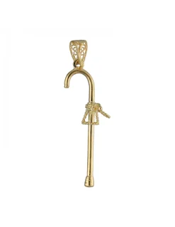 Colgante de Oro amarillo con Diseño Gran Baston