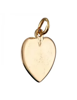 Colgante de Oro amarillo 18K con diseño de Corazón