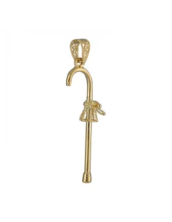 Colgante de Oro amarillo con Diseño Gran Baston