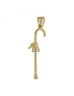 Colgante de Oro amarillo con Diseño Gran Baston