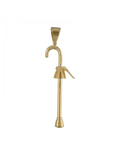 Colgante de Oro amarillo con diseño de Gran Bastón