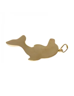 Colgante delfín oro 18 kl