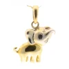 Colgante elefante oro amarillo 18kl