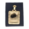 Colgante en oro amarillo 18 K con diseño de medalla
