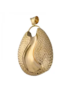 Colgante en Oro amarillo de 18K con diseño Labrado
