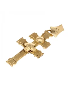 Colgante oro 18 kl Diseño Cruz de Caravaca