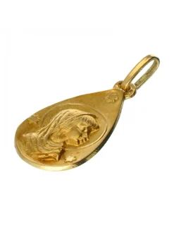 Colgante religioso 18 kl oro