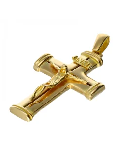 Colgante religioso de oro 18 kl