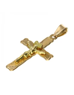 Colgante religioso de oro 18 kl