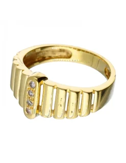 Diamante - Oro de 18 kt - Oro amarillo - Anillo