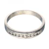 Diamante - Oro de 18 kt - Oro blanco - Anillo