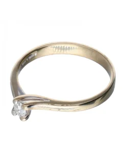 Diamante - Oro de 18 kt - Oro blanco - Anillo