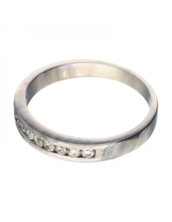 Diamante - Oro de 18 kt - Oro blanco - Anillo