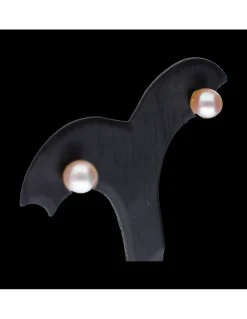 Pendientes con perlas oro 18 kl