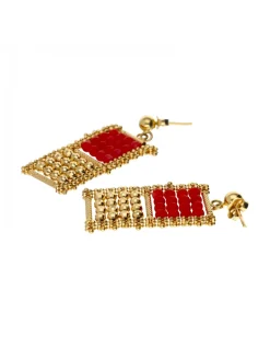 Pendientes de oro 18 kl