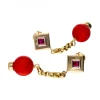 Pendientes de oro 18 kl