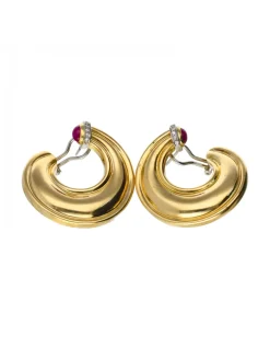 Pendientes de oro 18 kl