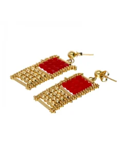 Pendientes de oro 18 kl