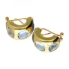 Pendientes de oro 18 kl para mujer