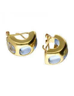 Pendientes de oro 18 kl para mujer