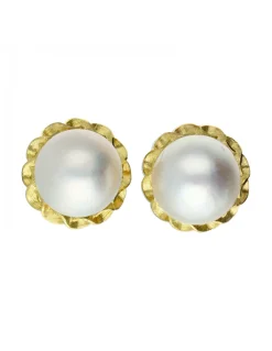 Pendientes de oro 18 kl Perlas