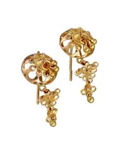 Pendientes de Oro amarillo 18K con diseño